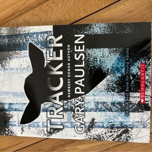 Scholastic Blue and Green Tracker by Gary Paulsen
